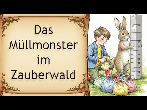 Das Müllmonster im Zauberwald – Eine Geschichte über Natur & Umweltschutz