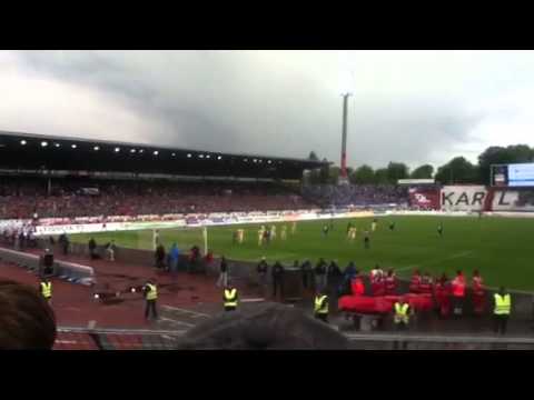 KSC vs Rostock die letzten Minuten
