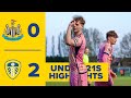 Highlights: Newcastle United U21 0-2 Leeds United U21 | Premier League 2