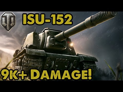 WoT - ISU-152 9K+ DAMAGE! - Guest Replay (PS4)