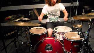 The Devil Wears Prada Survivor drum cover - izzy - Zombie series