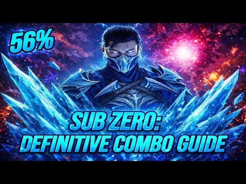FIVE COMBOS THAT EVERY SUB ZERO PLAYER SHOULD MASTER! *42%-56%* (JANET CAGE, CYRAX, LAO, SONYA)
