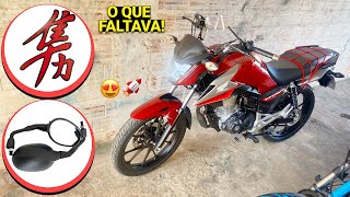 COLOQUEI O QUE FALTAVA NA TITAN 160 !