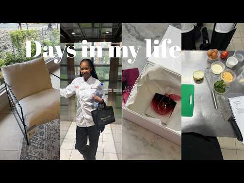 Vlog: New apartment + Attending Culinary school +Settling in + Working