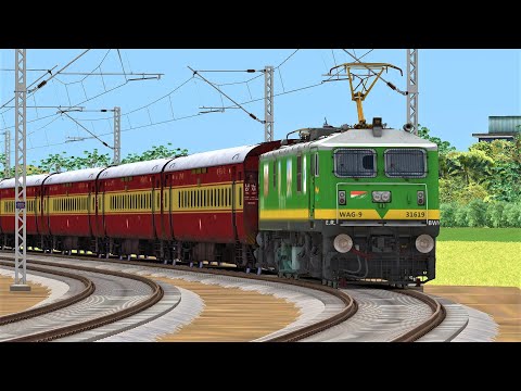 Train vs Deadly Sharp Curves  | Trains curving at high speed | Indian Railways