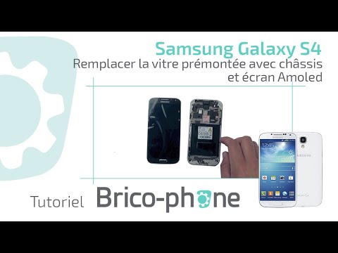 comment reparer vitre samsung galaxy s4