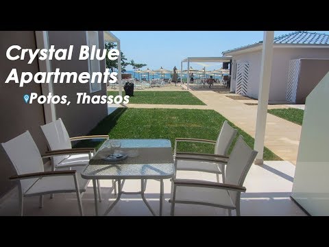 Crystal Blue Apartments, privatni smeštaj u mestu Potos, Grčka - Video