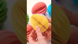 DIY Honeycomb Easter Egg 🥚 🥚 🥚