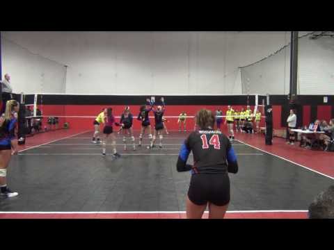 GL Qualifier 3/5/17 Set 4 Cat Hickey #18 Yellow Jersey Far Court