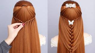 So EASY! Simple And Unique Hairstyles For Long Hair | Beautiful Braided Hairstyles Tutorial