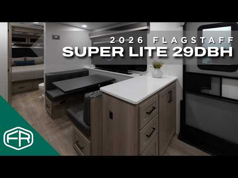 Thumbnail for 2026 Flagstaff Super Lite Travel Trailers 29DBH Video