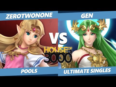 Smash Ultimate Tournament - ZeroTwoNone (Palutena, Zelda) Vs. Gen (Palutena) SSBU Xeno 180 Pools