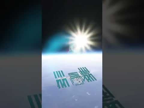 Speed of the ISS at ground level #shorts