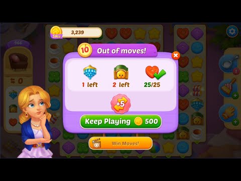 Matchington Mansion Stuck Level 1050 | MATCH 3