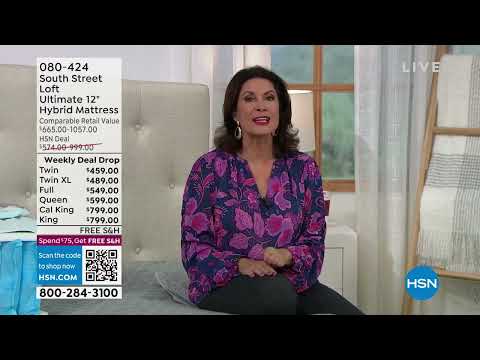 HSN | South Street Loft Mattresses 01.31.2023 - 10 AM