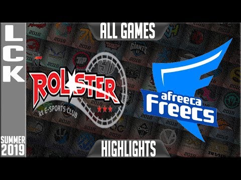 KT vs AF Highlights ALL GAMES | LCK Summer 2019 Week 4 Day 4 | KT Rolster vs Afreeca Freecs