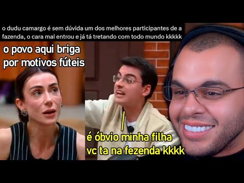 DUDU CAMARGO DOMINA 'A FAZENDA' E SE TORNA PROTAGONISTA DISPARADO DA EDIÇÃO