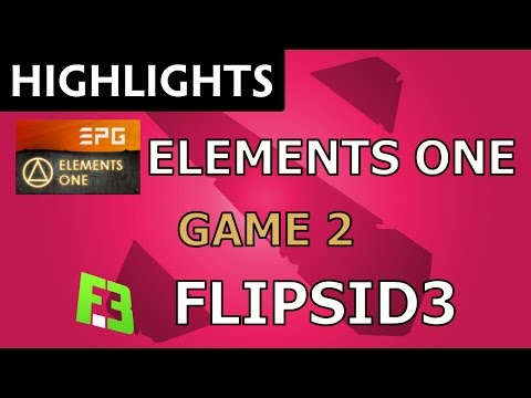 Elements One vs FlipSid3 Tactics [Game 2] LootMarket Invitational - Dota Highlights