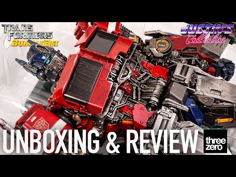 Transformers Optimus Prime Cybertron Mode Threezero Unboxing & Review