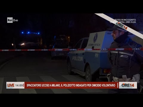 Milan, drug dealer killed: police officer investigated for voluntary homicide - 2:00 PM, January ...