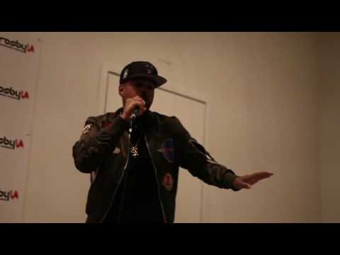 ike james Performs at Direct 2 Exec Artist Experience Los Angeles 4/16/17