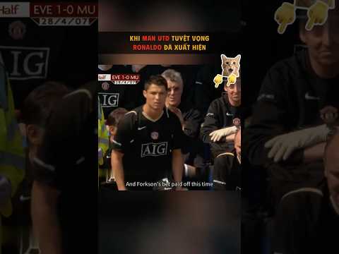 KHI MAN UTD TUYỆT VỌNG - RONALDO ĐÃ XUẤT HIỆN #ronaldo   #manchesterunited