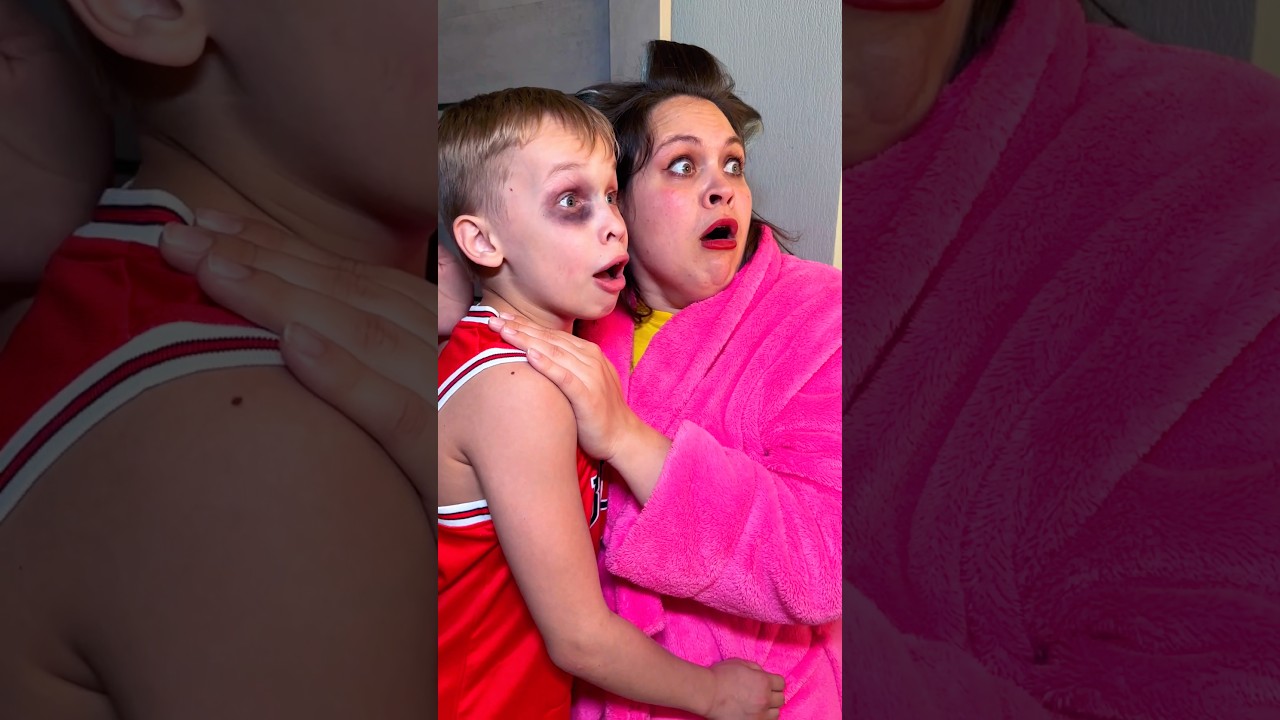 Mom had to stand up for the whole family!❤️😍😁