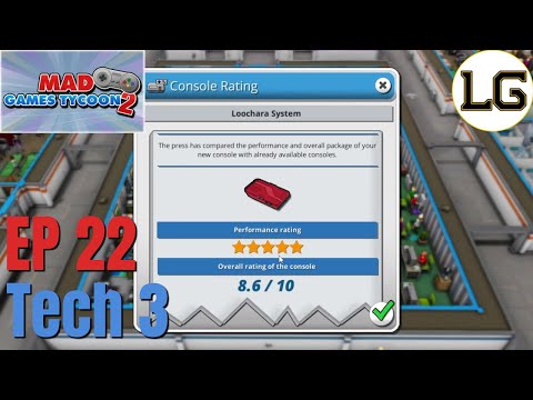 My Tech Level 3 Console Is Here! - Let's Play Mad Games Tycoon 2 Ep 22