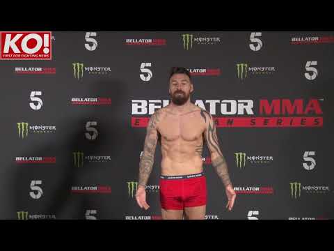 Bellator London 23/11/2019 Official Weigh in Results - all made weight