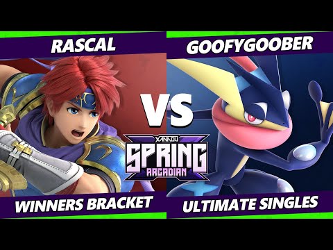 Spring Arcadian 2022 - Rascal (Roy) Vs. GoofyGoober (Greninja) Smash Ultimate - SSBU