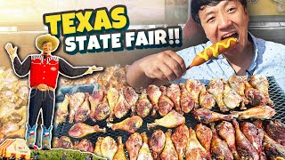 ULTIMATE FRIED FOOD CHALLENGE at Texas STATE FAIR!