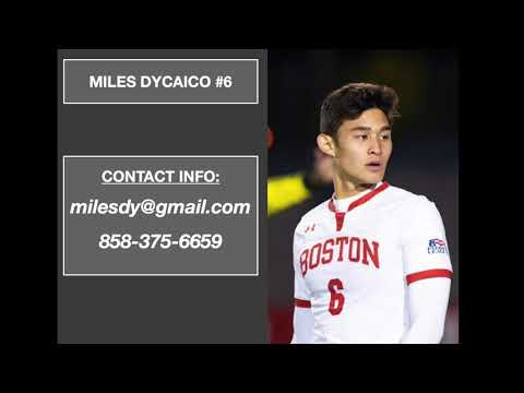 Fall 2019 - Miles Dycaico Soccer/Football Highlights (College)