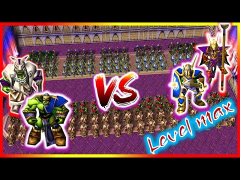 Captain,Priest vs grunts,shaman