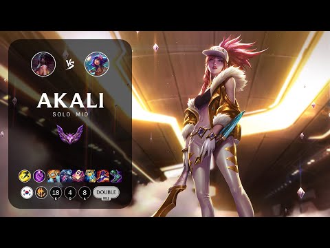 Akali Mid vs Neeko - KR Master Patch 13.12