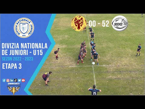 PCE Ilfov Metrorex - ACS Soimii Dinamo - Under 15 - Rugby DNJ 2022 2023