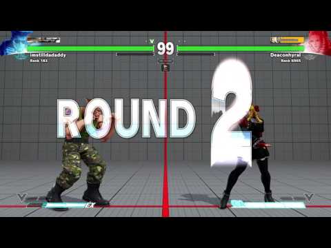 STREET FIGHTER V Deaconhyral ( Karin ) vs imstilldadaddy (Guile)