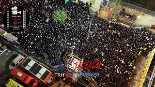 מבט מלמעלה על הדלקה של ר מיילך בידרמן שליט"א
