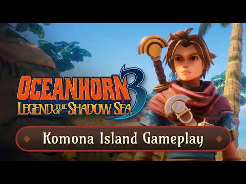 Oceanhorn 3: Legend of the Shadow Sea – Exclusive Komona Island Gameplay - YouTube