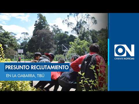 PRESUNTO RECLUTAMIENTO EN EL CATATUMBO
