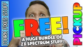 Opening an Awesome box of Sinclair ZX Spectrum stuff from Dave Pucknell