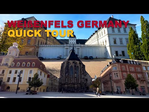 VLOG DE VIAGEM: WEIßENFELS ALEMANHA QUICK TOUR | MUSEU DO SAPATO | NEU-AUGUSTUSBURG/CASTELO | IGREJA DO CASTELO
