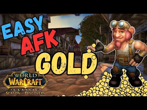 Farm Gold AFK with Enchanting in Phase 1 Season of Discovery