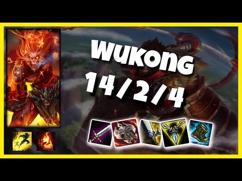 NA Challenger Wukong MID (14/2/4) vs SYLAS Gameplay Replay - Patch 10.19