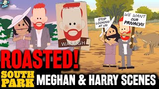 SAVAGE! South Park DESTROYS Prince Harry &amp; Meghan Markle Worldwide Privacy Tour | All The Scenes!