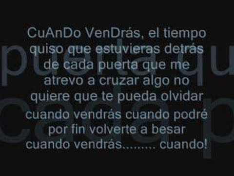 Cuando Vendrás - Alberto Plaza