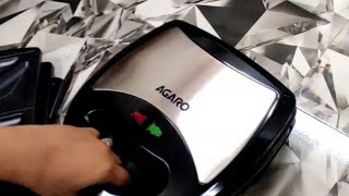 Unboxing Agaro 3 in 1Sandwich Maker || Grill/Toast/Waffle Maker || Unboxing Amazon Product