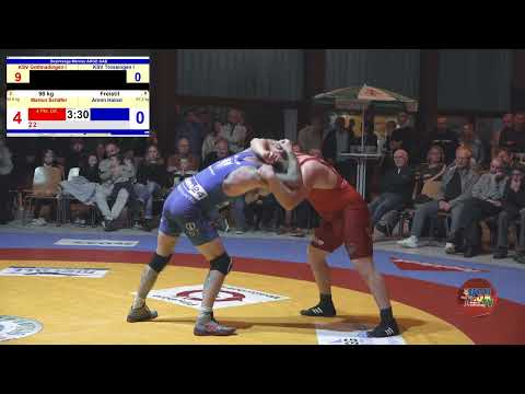 Ringen Fr. 01.11.2024 KSV Gottmadingen I - KSV Trossingen I / Bezirksliga Männer ARGE SAB