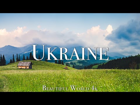 UKRAINE 4K Amazing Aerial Film - Morning Piano Music - Scenic Relaxation