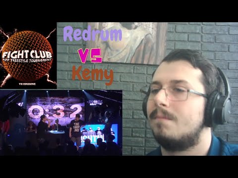 Reazione FIGHT CLUB - REDRUM vs KEMY - Quarti di Finale 4 (Finale VII edizione) REACTION
