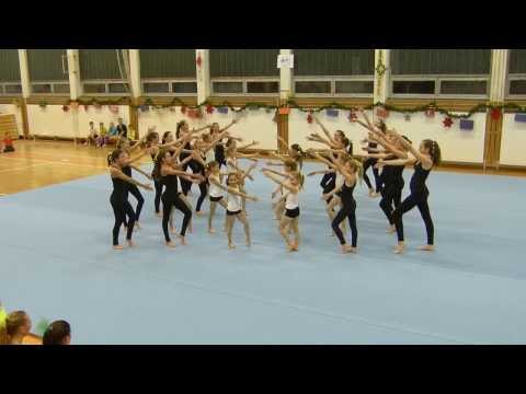Sportakrobatik Show - Jugend - VGT Weihnachtsturnen 2013